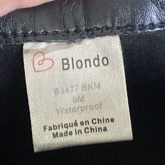 Blondo Goldy Wedge Sneakers Black Leather & Suede - Picture 15 of 15